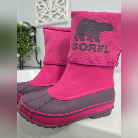 Sorel Pink Waterproof Winter Boots - Picture 3 of 11